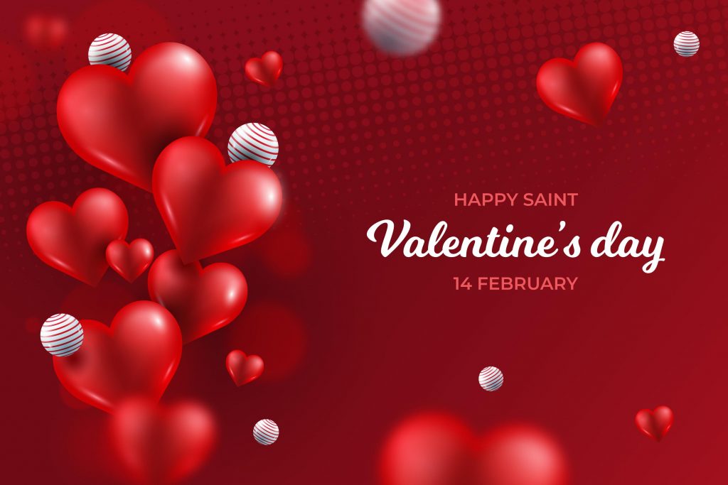 Saint Valentine's Day Red Ecard