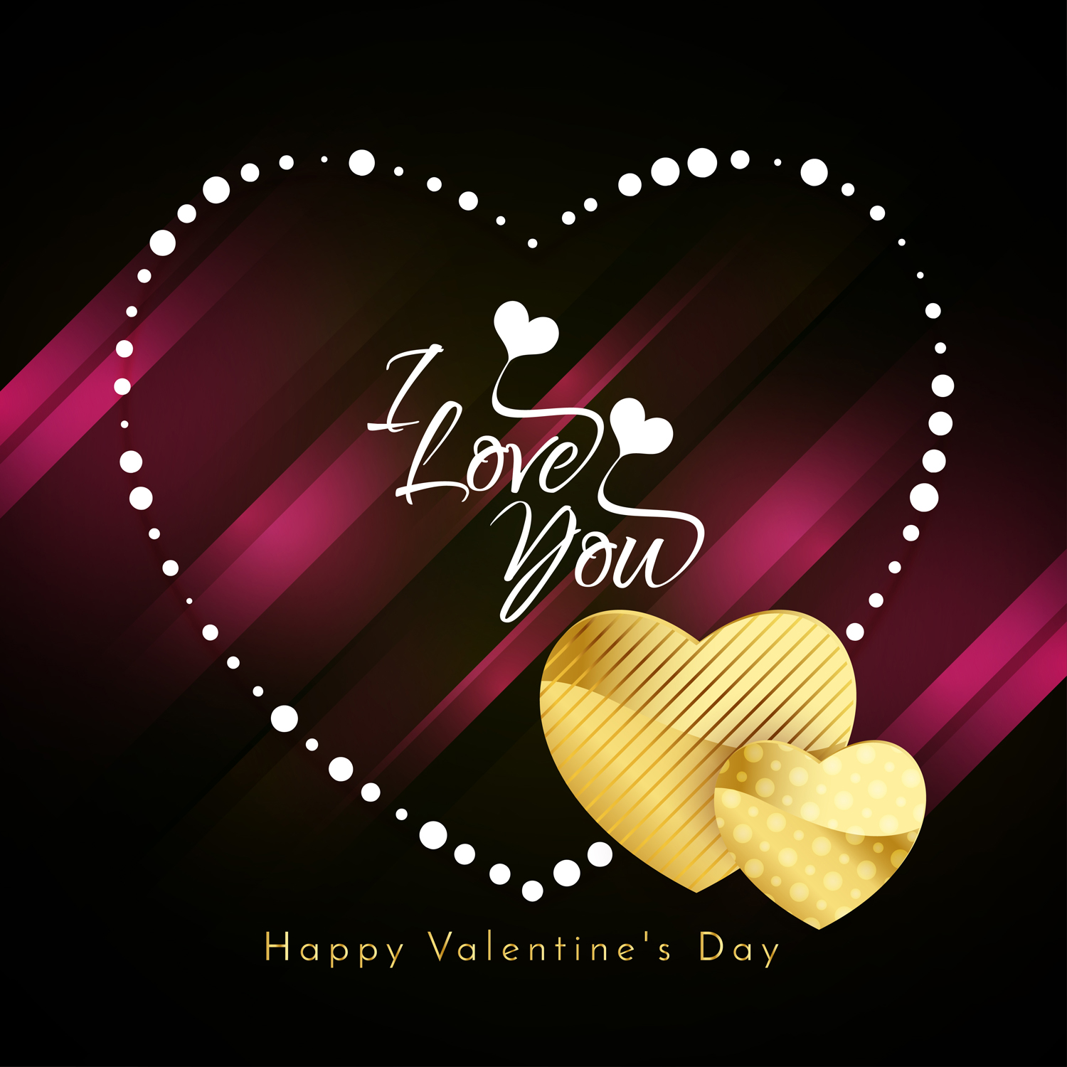 Romantic Greetings – Happy Valentine’s Day gift card